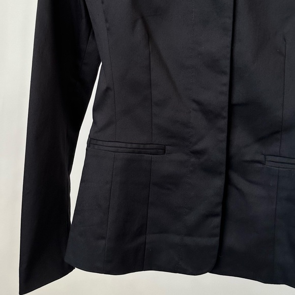 FRAME DENIM SOPHISTICATED OFF THE SHOULDER BLAZER JACKET SIZE-2 XXS - Picture 6 of 10